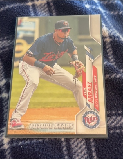 2020 Topps #612 Luis Arraez Future Stars Minnesota Twins — front