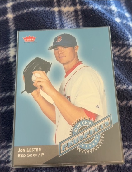 2006 Fleer Tradition Blue Chip Prospects #BC-11 Jon Lester — front