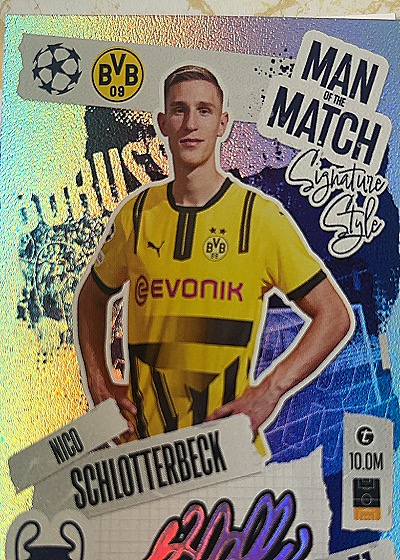 2024-25 Topps Match Attax #403 Nico Schlotterbeck — front