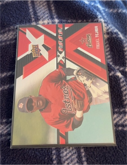 2008 Upper Deck X #X-TE Miguel Tejada — front