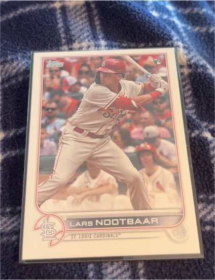 2022 Topps Series 1 #58 Lars Nootbaar — front