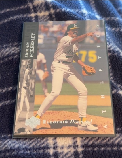 1994 Upper Deck #365 Dennis Eckersley Electric Diamond — front