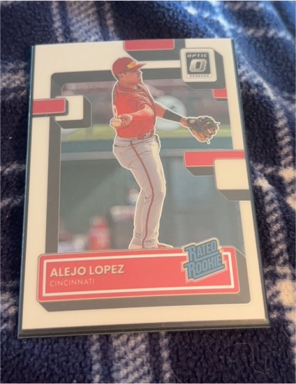 2022 Donruss Optic #92 Alejo Lopez — front