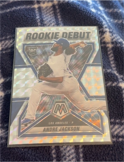 2022 Panini Mosaic Rookie Debut #RD-20 Andre Jackson — front