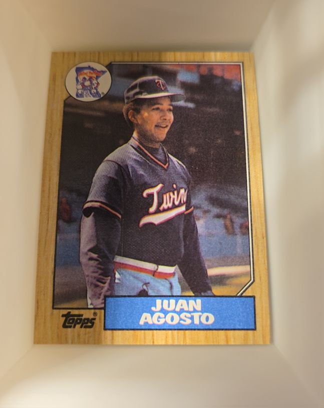 1987 Topps #277 Juan Agosto — front