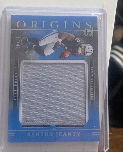 2025 Panini Origins #31149 Ashton Jeanty — front