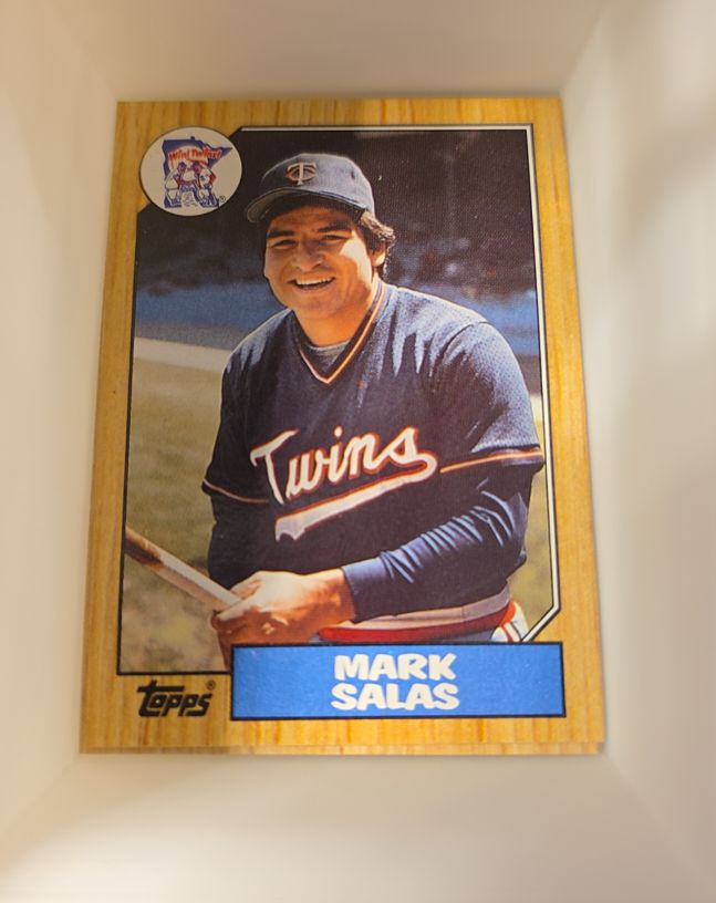 1987 Topps #87 Mark Salas — front