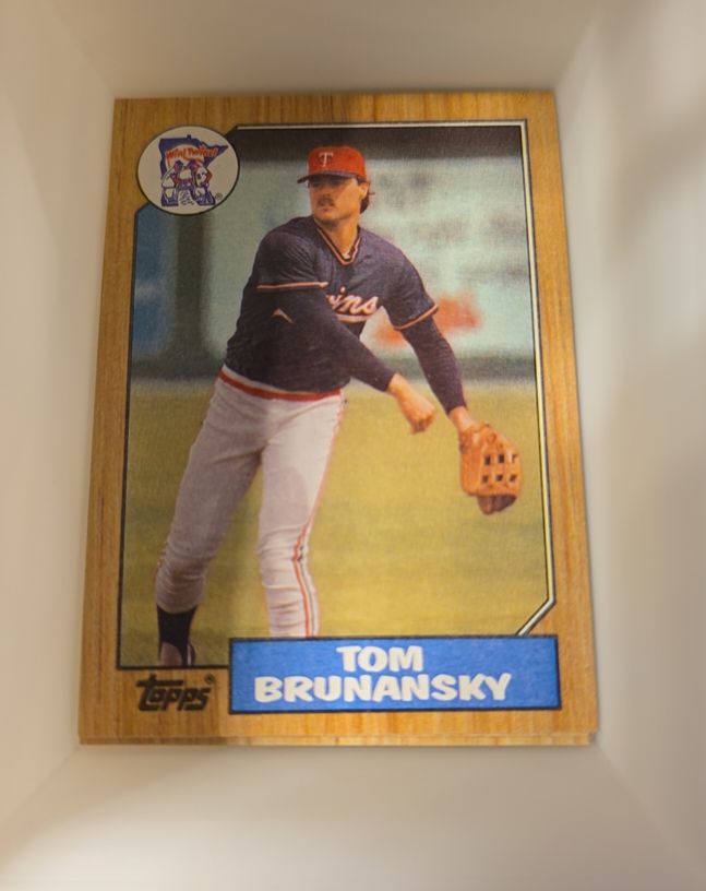 1987 Topps #776 Tom Brunansky — front