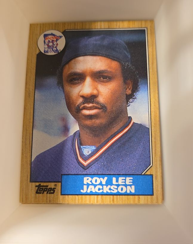 1987 Topps #138 Roy Lee Jackson — front