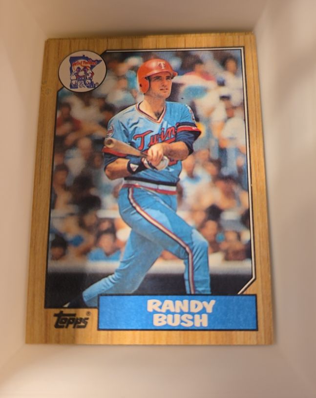 1987 Topps #364 Randy Bush — front