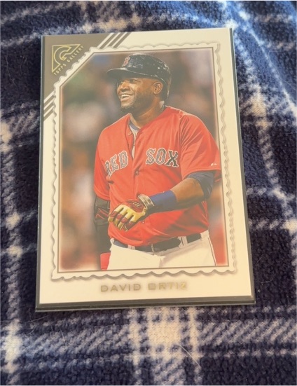 2022 Topps Gallery #133 David Ortiz — front
