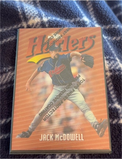 1997 Topps Finest #55 Jack McDowell — front