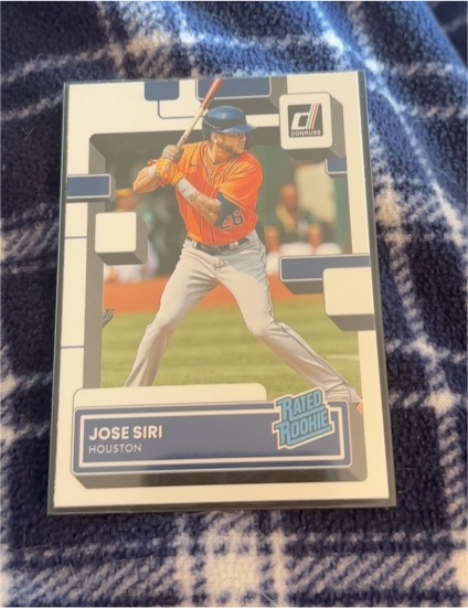 2022 Donruss #62 Jose Siri — front