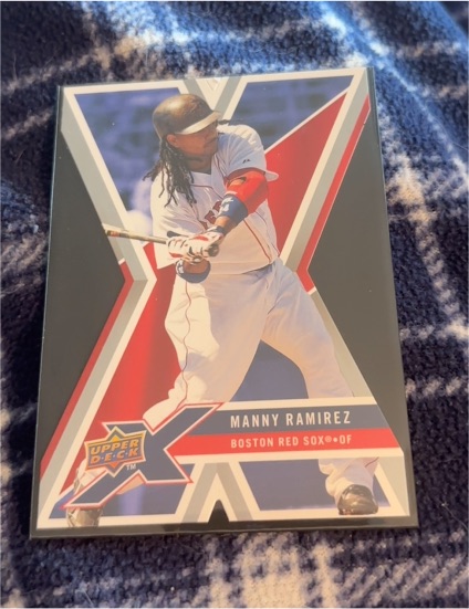 2008 Upper Deck X #13 Manny Ramirez — front
