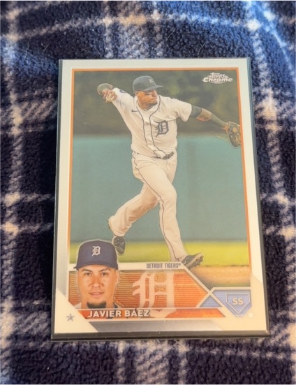 2023 Topps Chrome #83 Javier Baez — front
