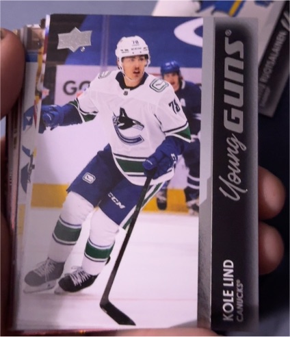 2021-22 Upper Deck Series 1 #247 Kole Lind — front