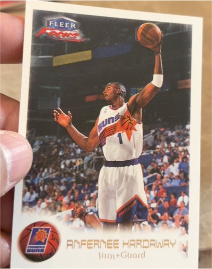 1999-00 Fleer Focus #1 Anfernee Hardaway — front