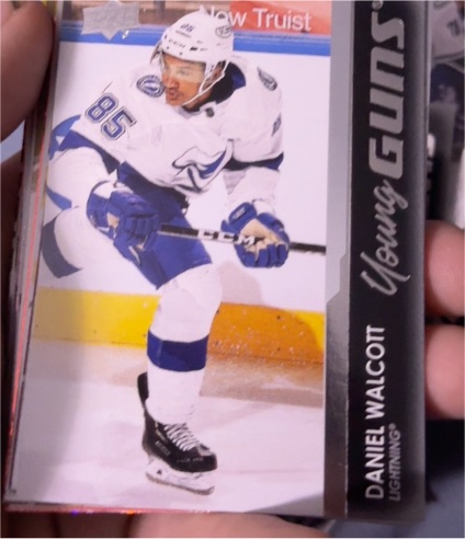 2021-22 Upper Deck Young Guns #229 Daniel Walcott — front