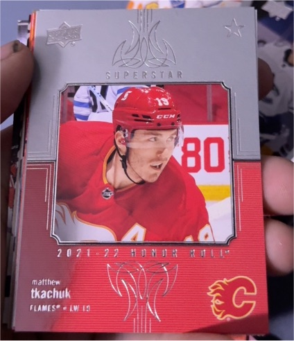 2021-22 Upper Deck Series 1 Honor Roll #HR-31 Matthew Tkachuk — front