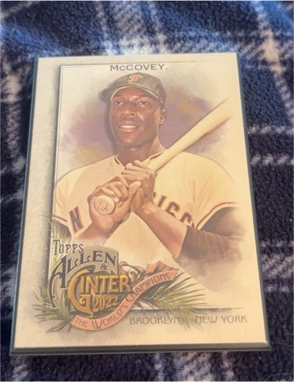2022 Topps Allen & Ginter #129 Willie McCovey — front