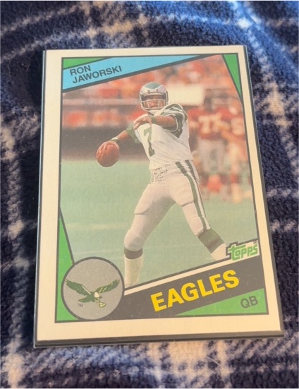 1984 Topps #330 Ron Jaworski — front