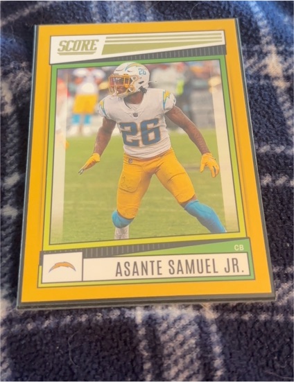 2022 Panini Score #140 Asante Samuel Jr. — front