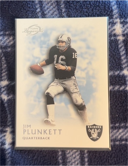 2011 Topps Gridiron Legends #126 Jim Plunkett — front