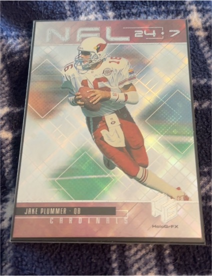 1999 Upper Deck HoloGrFX 24/7 #N1 Jake Plummer — front