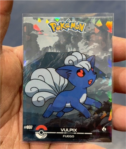 2025 Crystal Dark Black #037 Vulpix — front