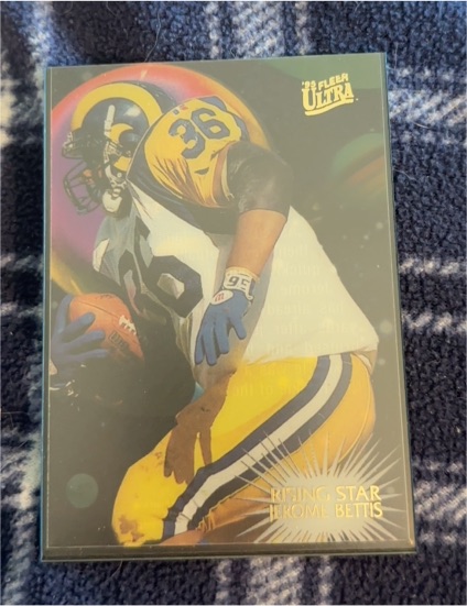 1995 Fleer Ultra Rising Star #1 Jerome Bettis — front