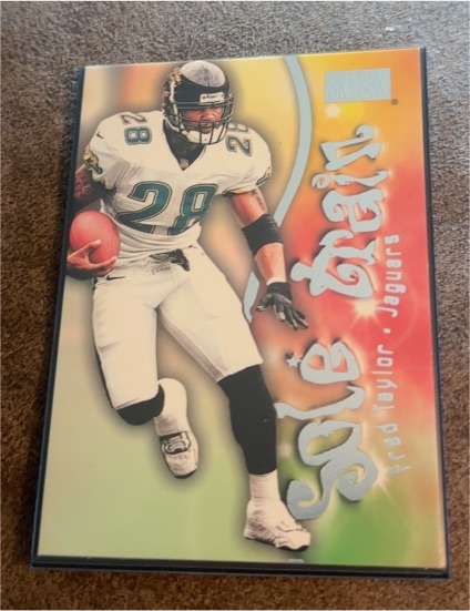 2000 SkyBox Sole Train #5 Fred Taylor — front