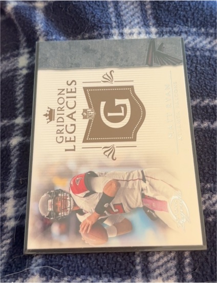 2011 Topps Legends Gridiron Legacies #GLMR Matt Ryan — front
