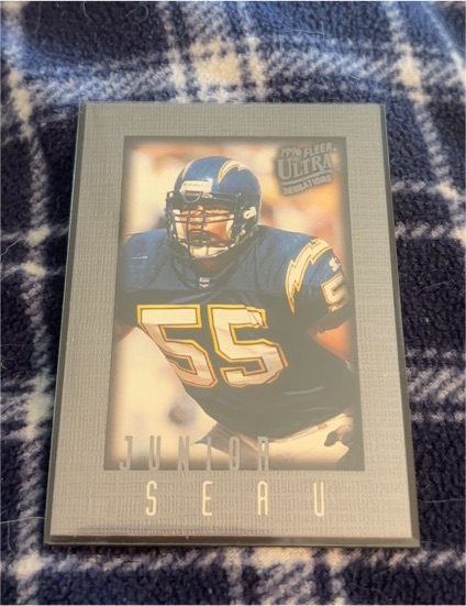 1996 Fleer Ultra Sensations #86 Junior Seau — front