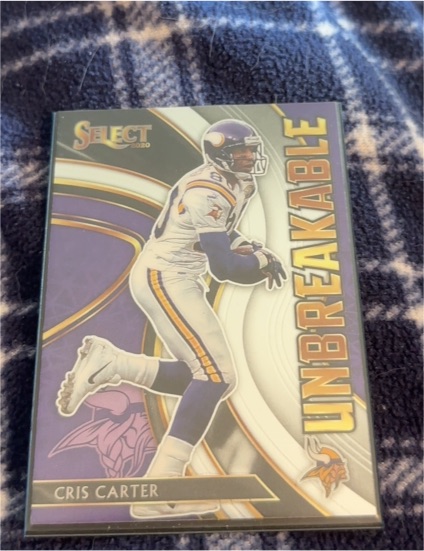2020 Panini Select #U24 Cris Carter — front