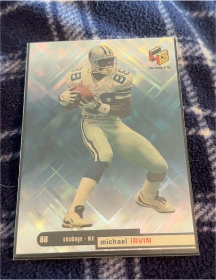 1999 Upper Deck HoloGrFX #13 Michael Irvin - Dallas Cowboys — front