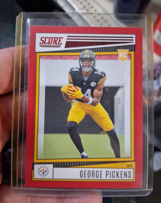 2022 Panini Score #383 George Pickens — front