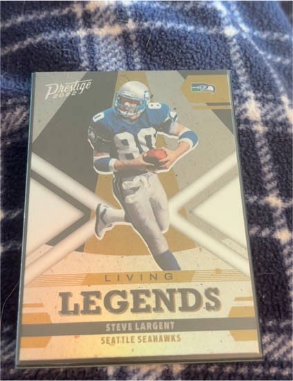 2022 Panini Prestige #LL-28 Steve Largent — front