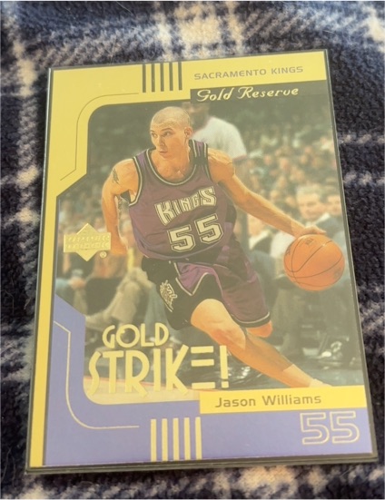 1999-00 Upper Deck Gold Reserve Gold Strike #GS5 Jason Williams — front