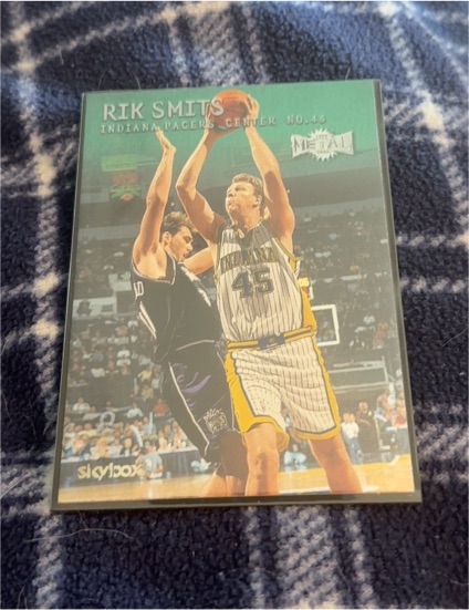 1999 Metal #45 Rik Smits — front