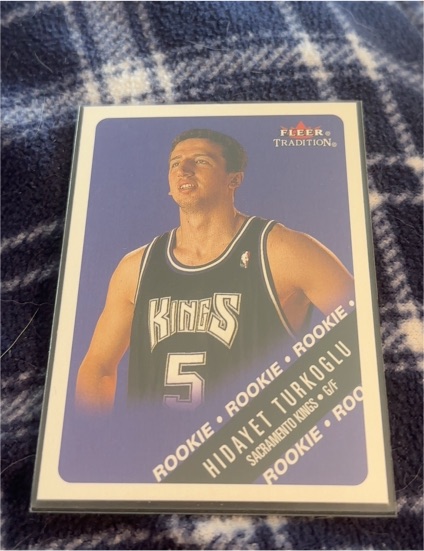 2000-01 Fleer Tradition #252 Hidayet Turkoglu — front