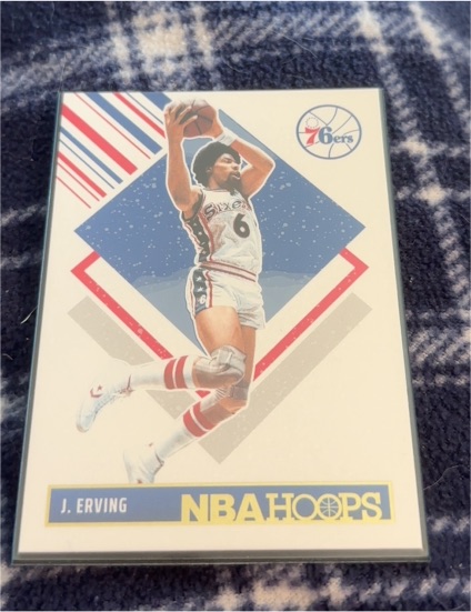 2024-25 Panini NBA Hoops Tribute #300 Julius Erving — front
