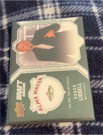 2009 Upper Deck Draft Edition Alma Mater #AM-CL Chuck Liddell — front