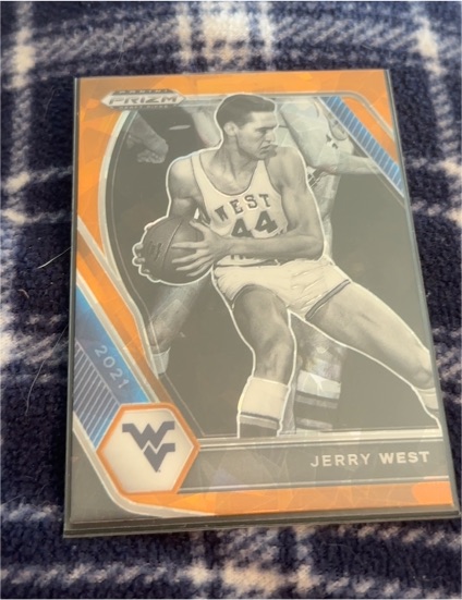 2021 Panini Prizm Draft Picks #100 Jerry West — front