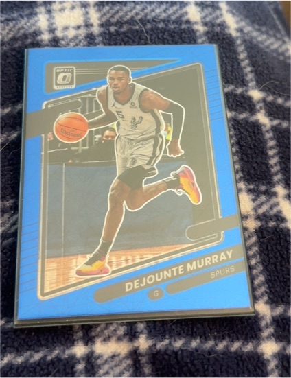 2021-22 Panini Donruss Optic #116 Dejounte Murray — front
