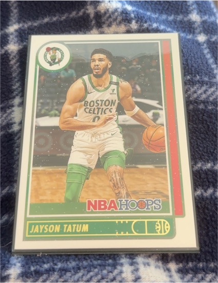 2021-22 Panini NBA Hoops #197 Jayson Tatum — front