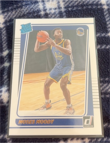 2021-22 Donruss #234 Moses Moody — front