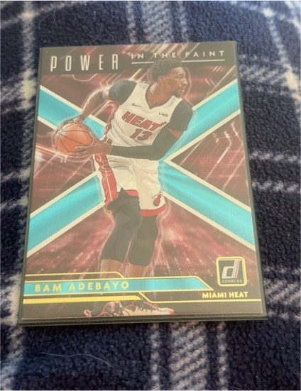 2021-22 Donruss #4 Bam Adebayo Power in the Paint — front