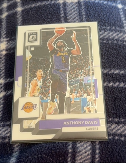2022-23 Panini Donruss Optic #122 Anthony Davis — front