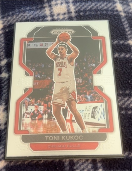 2021-22 Panini Prizm #247 Toni Kukoc — front