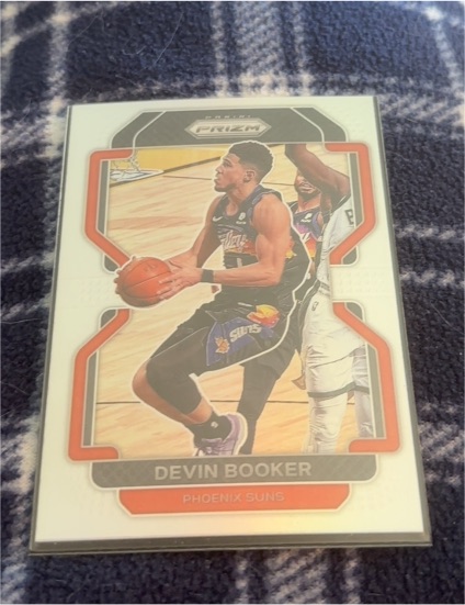 2021-22 Panini Prizm #203 Devin Booker — front